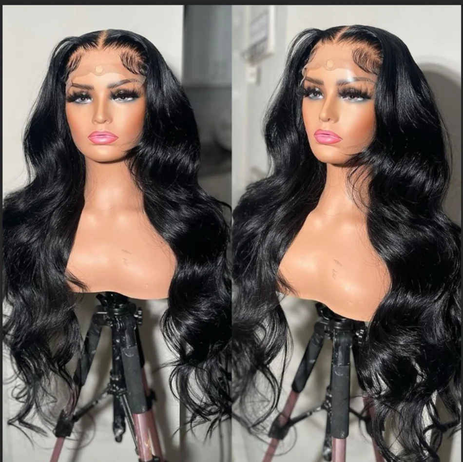 Body Wave 13x6 Transparent Lace Frontal Human Hair Brazilian 13x4 Lace Front 4x4 Lace Closure Human Remy Hair Wigs For Women ELCNEPAL