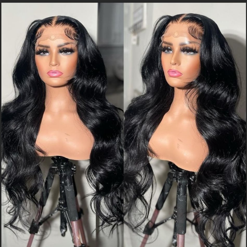 Body Wave 13x6 Transparent Lace Frontal Human Hair Brazilian 13x4 Lace Front 4x4 Lace Closure Human Remy Hair Wigs For Women US Mall Lifes