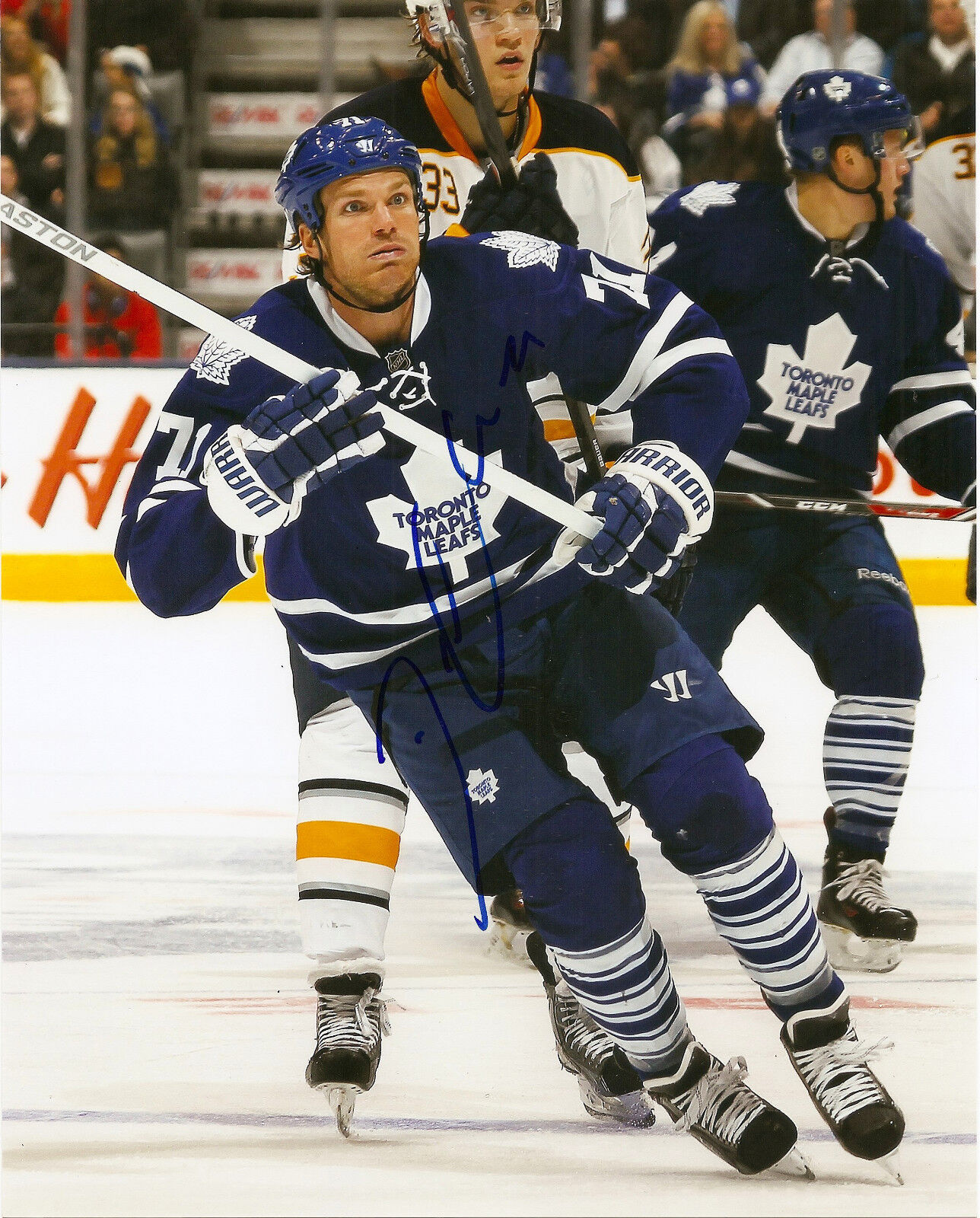 Toronto Maple Leafs David Clarkson Autographed Signed 8x10 Photo Poster painting COA