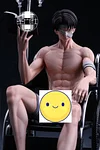 Wheelchair Levi Ackerman - Attack on Titan Resin Statue - SGS Studio