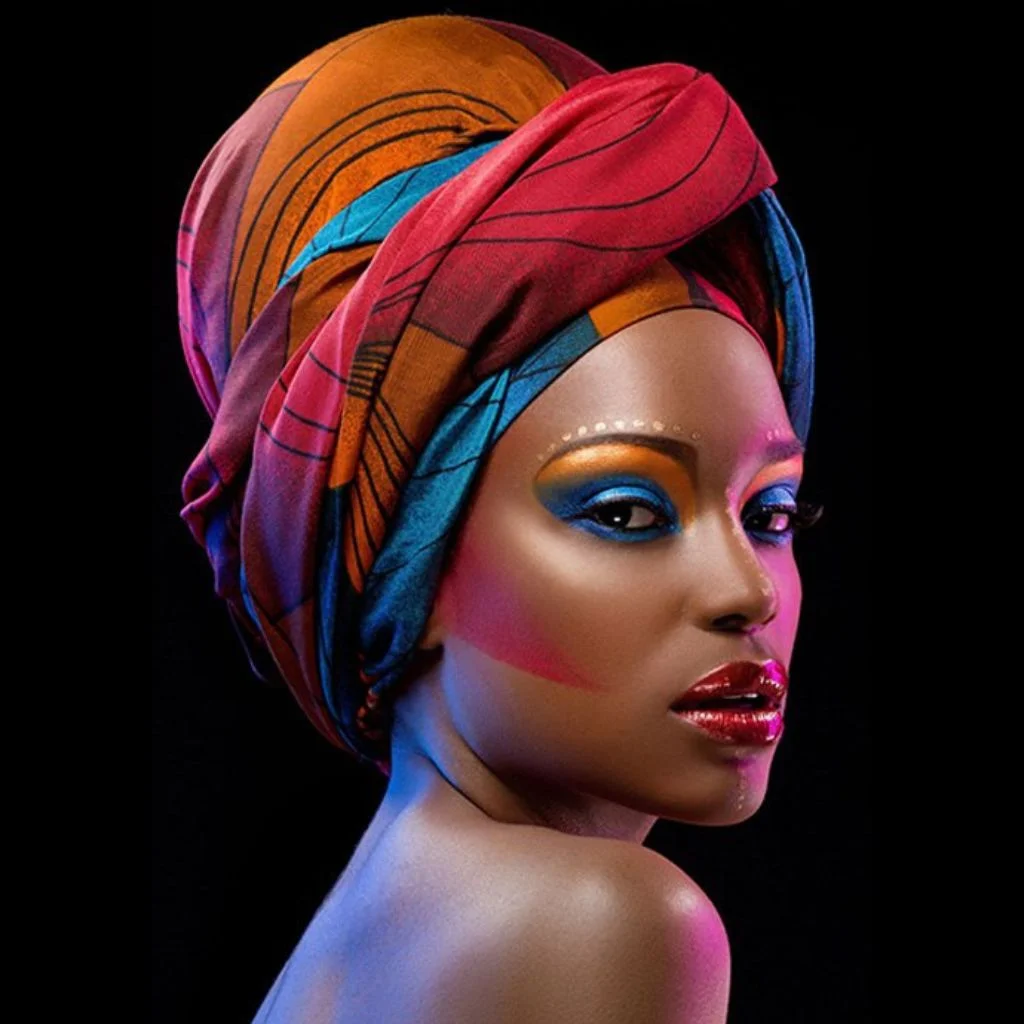 TRADITIONAL AFRICAN WOMEN PORTRAIT CANVAS