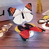 6Pcs Butterfly DIY Diamond Painting Decorative Stickers Set with Light