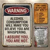 [US Local Warehouse]3PCS Beer Word - Vintage Metal Signs Set - 30*40cm