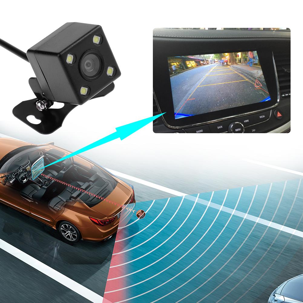 

Car Rear View Camera Universal 4 8 12 LED Night Vision Parking Camera IP66, 4led, 501 Original