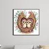 Diamond Painting -DIY Round Drill Owl