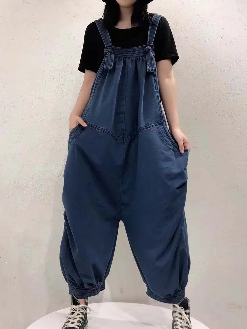 Women Half Sleeve V-neck Solid Color Dress