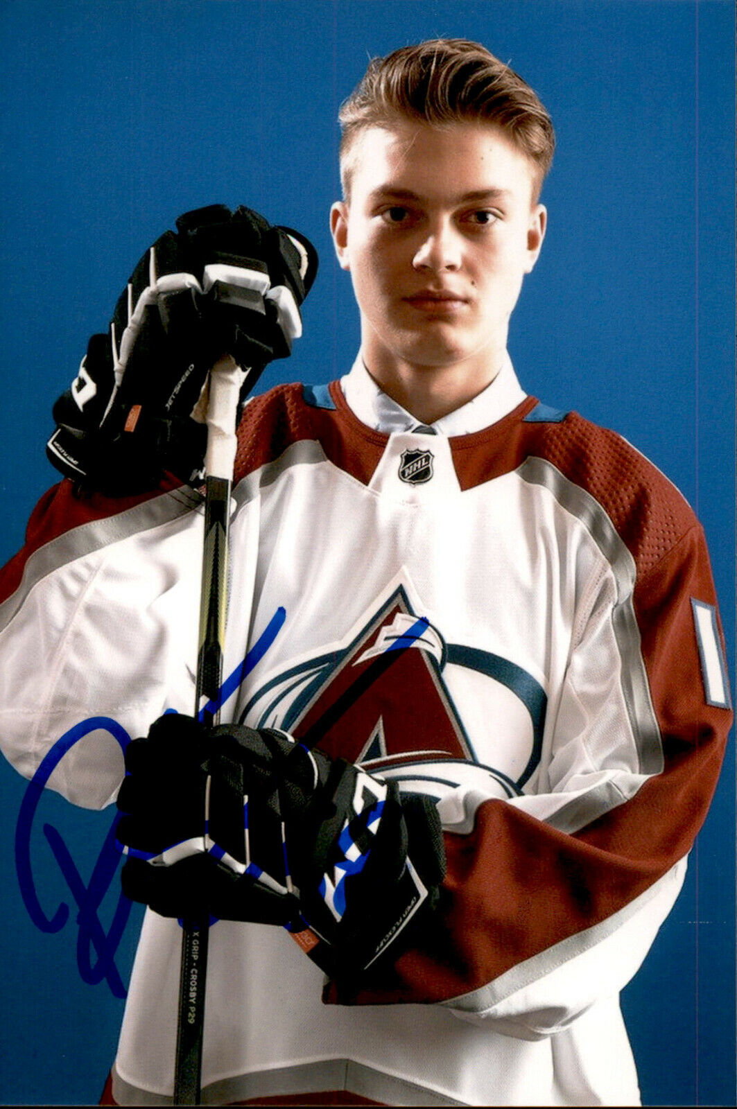 Sampo Ranta SIGNED 4x6 Photo Poster painting TEAM FINLAND / COLORADO AVALANCHE #4