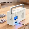 6519 Retro Audio System: Cassette Player, Tape Recorder, Recorder, Radio, Bluetooth Speaker