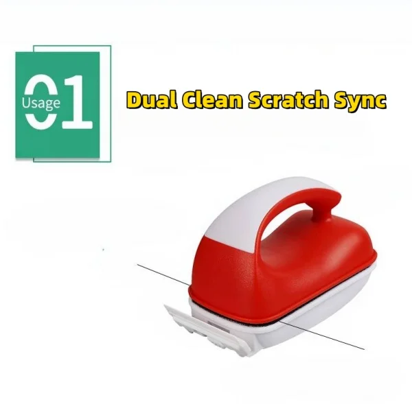 Double-sided Strong Magnetic Glass Cleaner For Fish Tank