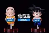 WCF Scale Delivering Milk ver. Childhood Son Goku & Kuririn - Dragon Ball Resin Statue - LeaGue Studios [In Stock]