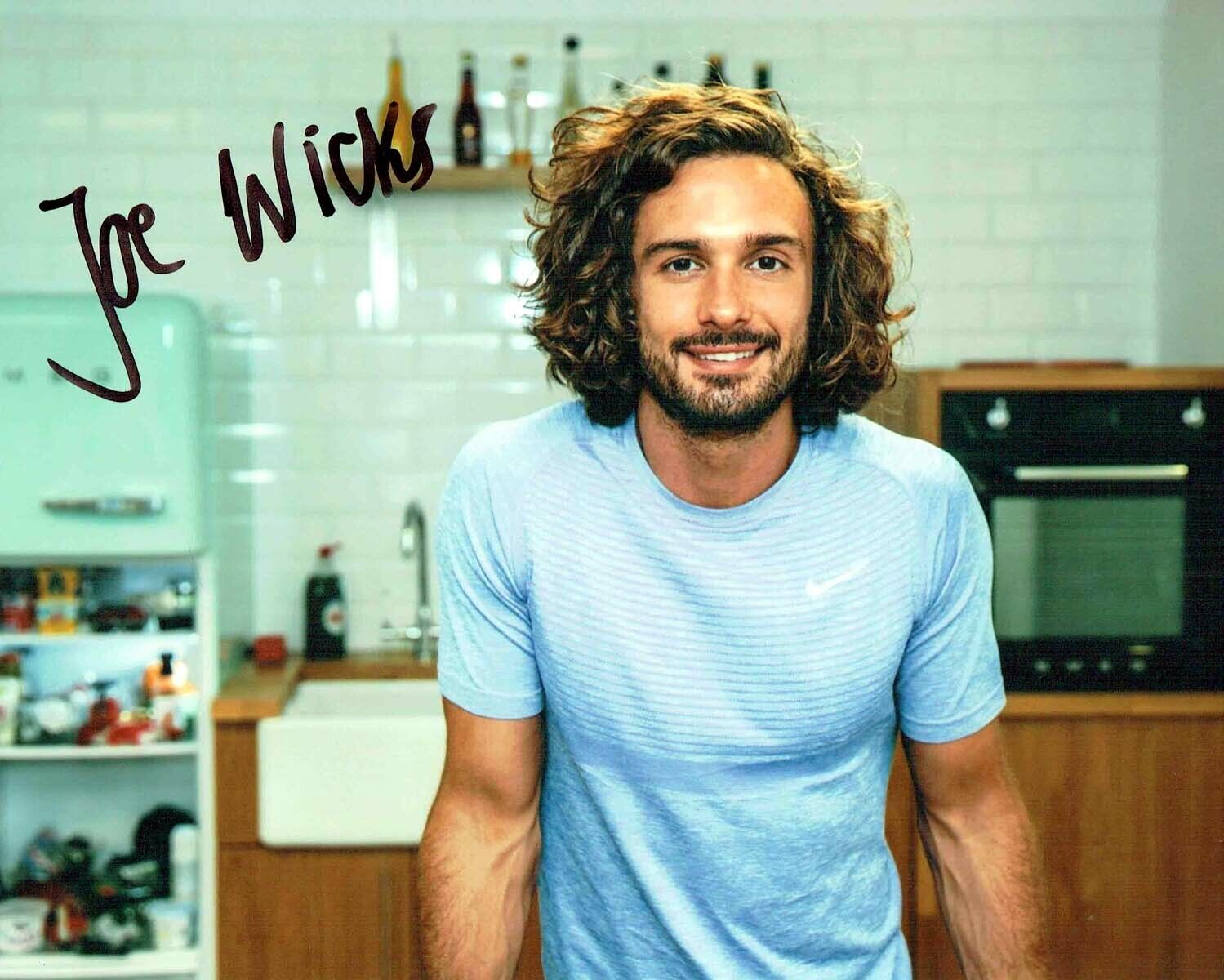 Joe WICKS SIGNED 10x8 Photo Poster painting 2 AFTAL Autograph COA The Body Coach Fitness