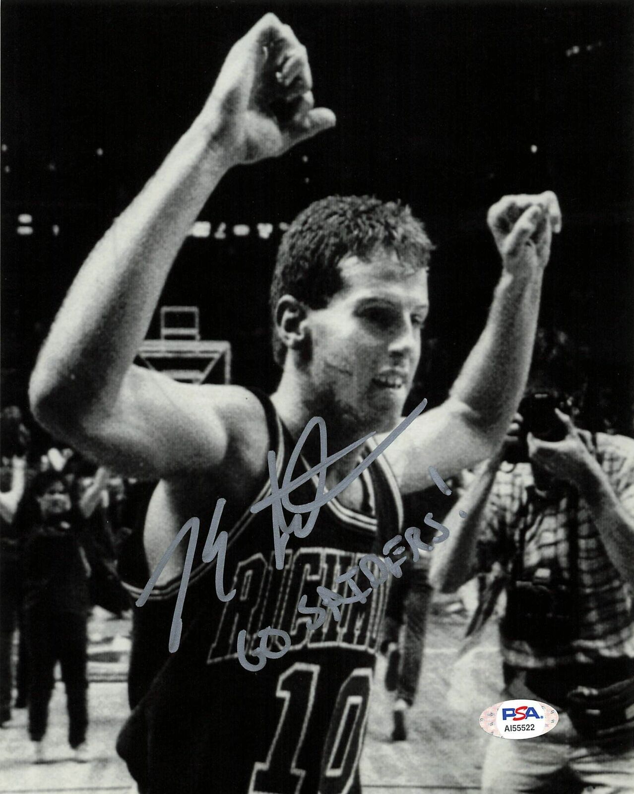 KENNY ATKINSON signed 8x10 Photo Poster painting PSA/DNA Richmond Spiders Autographed