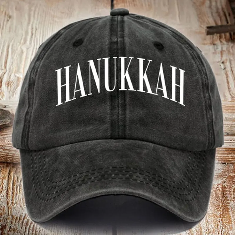 Unisex Hanukkah Print Hat