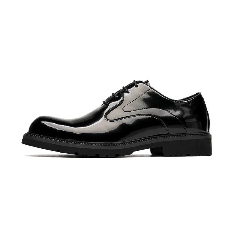 Tanguoant Tanguoant 2023 Men's Shoes Business Dress Men's Leather Wedding Shoes Derby Shoes 8252-R
