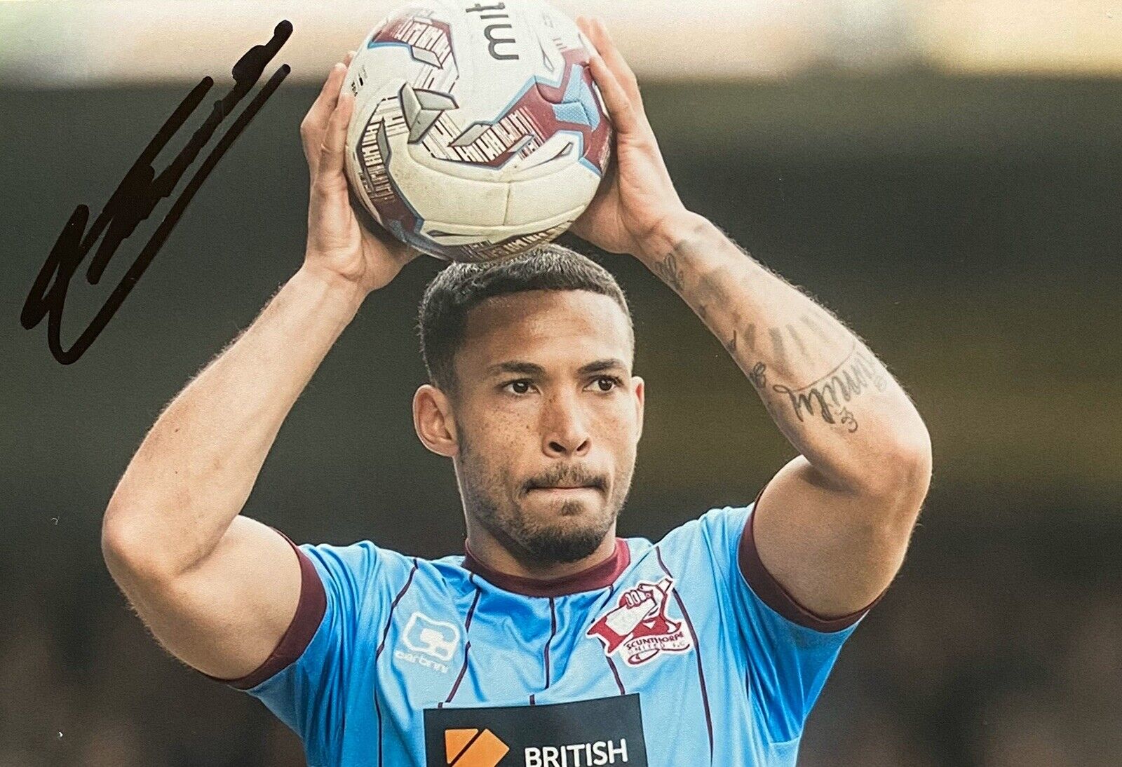 Jordan Clarke Genuine Hand Signed 6X4 Photo Poster painting - Scunthorpe United