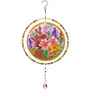DIY Diamond Painting Double-sided Rotatable Hanging Wind Chime Suncatcher Hanging Kit