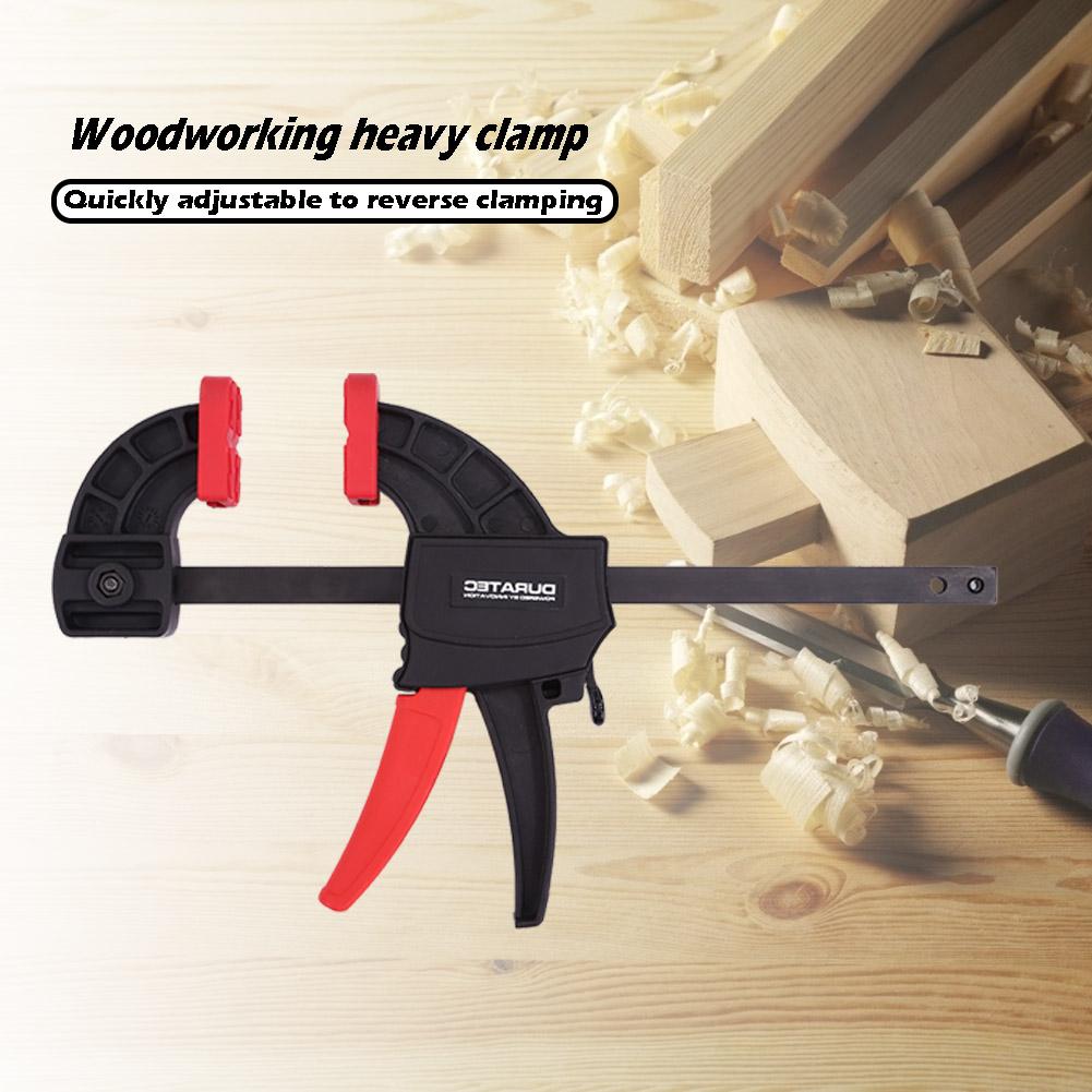

DURATEC Plastic F Type Heavy Duty Quick Release Clamp for Woodworking Tools, Dt85260300, 501 Original