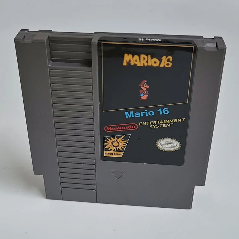 Super Mario 16 For Nintendo NES - 8 Bit Game Cartridge