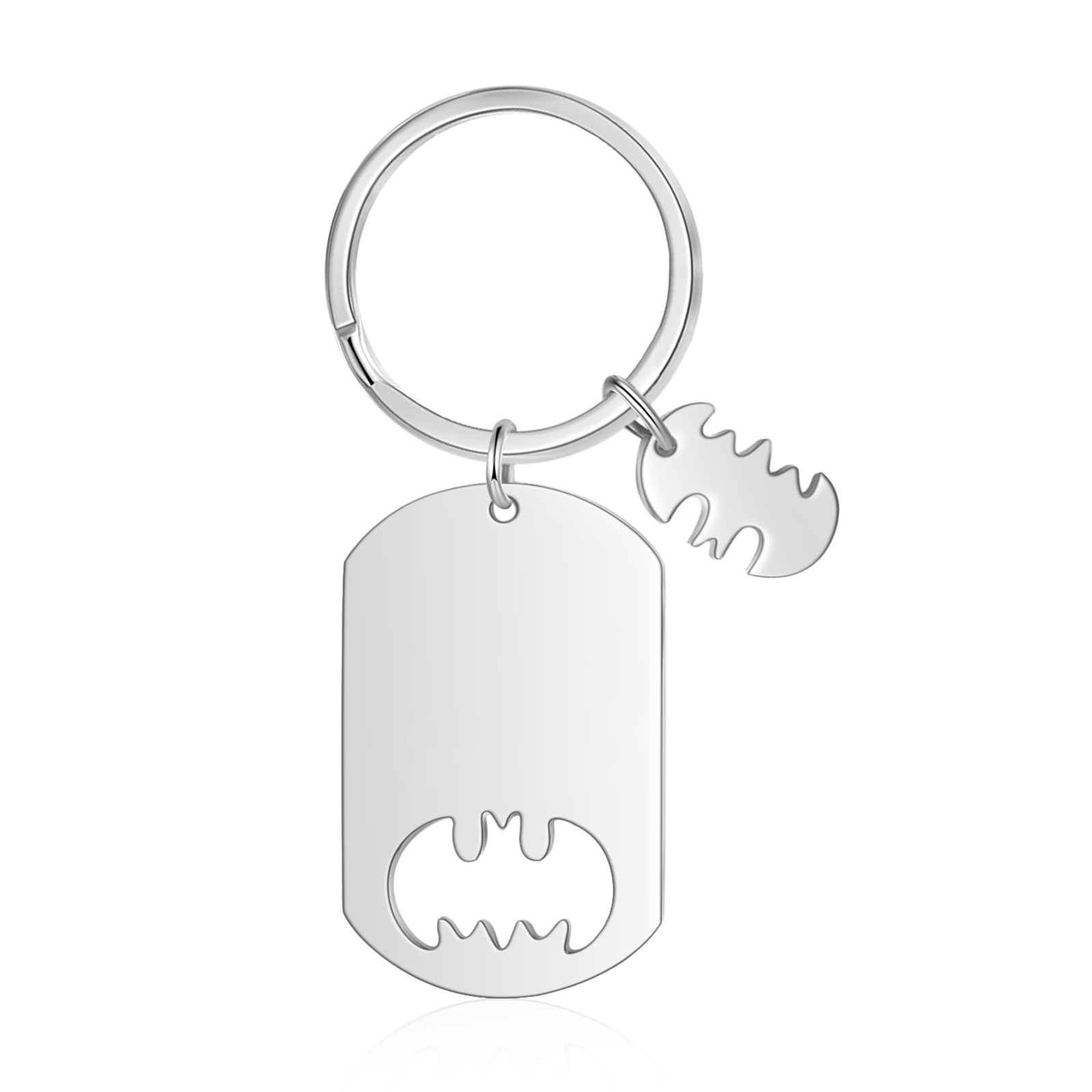 You Are A Superhero Keychain Personalised 1 Name Bat Keychain Engraved Gift for Dad/Grandpa/Grandad/Mom/Mum-Jessemade AU