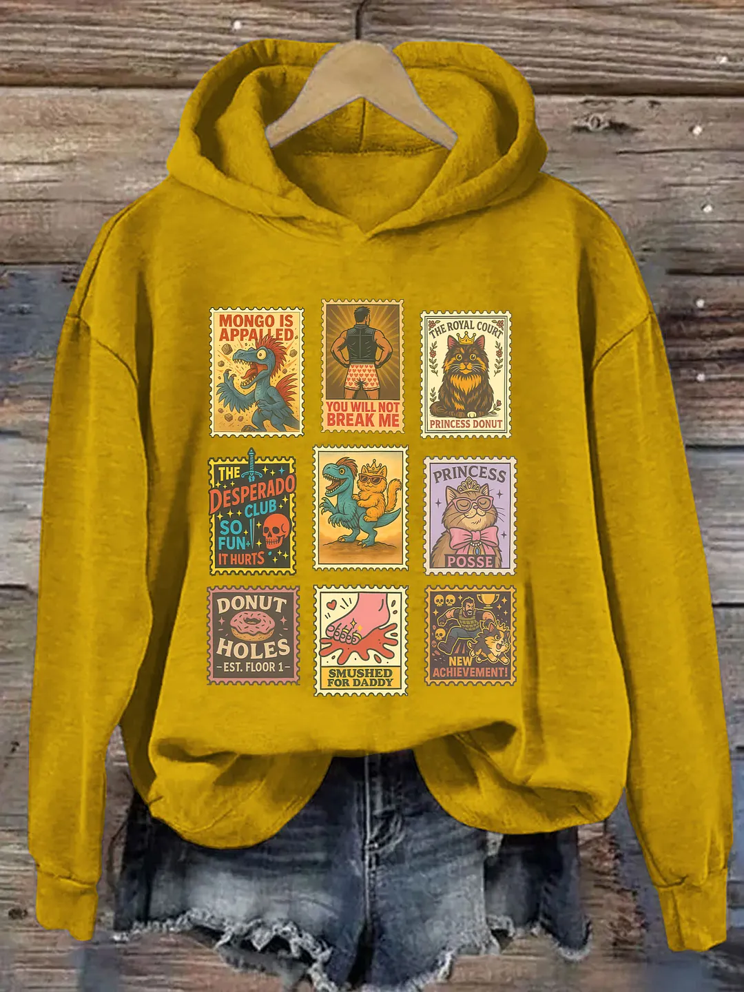 Vintage Stamp Hoodie