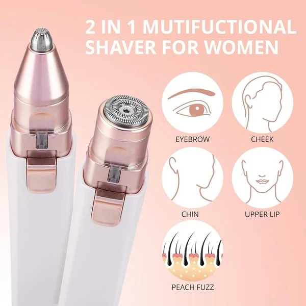 Last Day 50% Off✨Eyebrow & Facial Hair Remover for Women Painless Razor