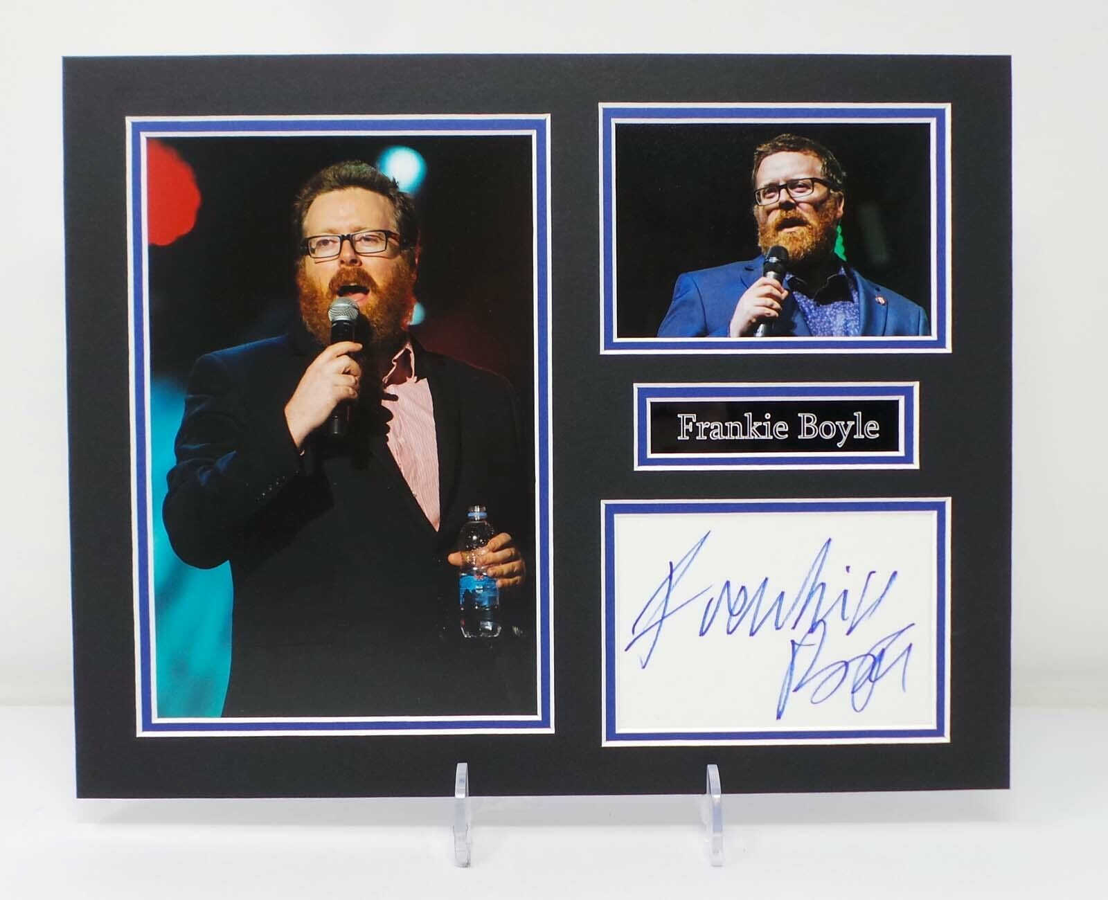 Frankie BOYLE Scottish Comedian Signed & Mounted Photo Poster painting Display 1 AFTAL RD COA