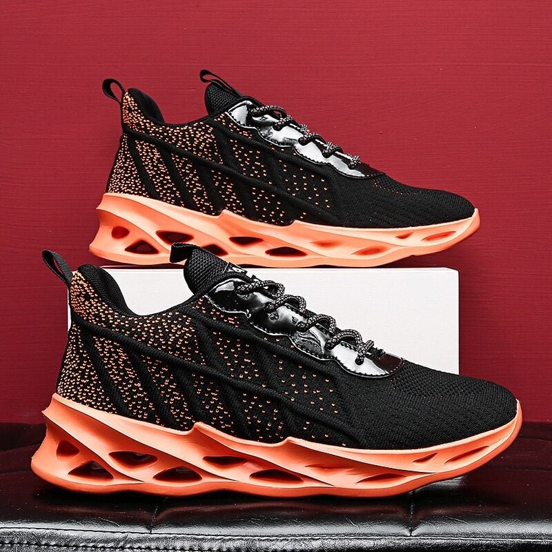 Men Shoes Breathable Blade Rubber Sole Fashion 2021 New Men's Casual Shoe Sneakers Air Mesh Hard-Wearing Fashion Sneaker 39-46