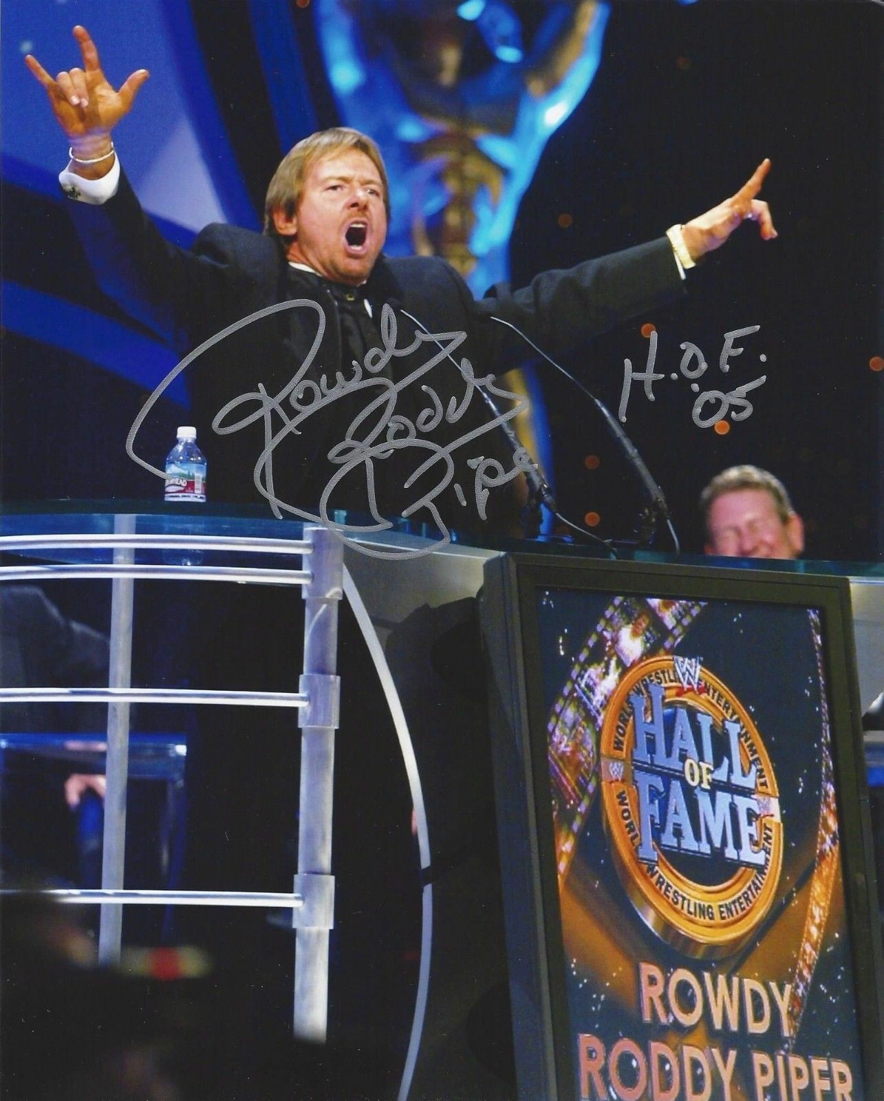 Rowdy Roddy Piper ( WWF WWE ) Autographed Signed 8x10 Photo Poster painting REPRINT ,