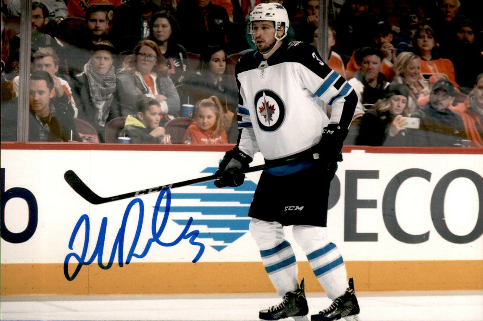 Tucker Poolman SIGNED autographed 4x6 Photo Poster painting WINNIPEG JETS #5