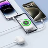 Magnetic Dual-Wire Power Bank 15W Wireless Charging PD20W Super Fast Charging 10000 MAh Digital Display Mobile Power Supply Combination Set
