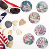 8pcs DIY Diamond Painting Coaster Kit - House