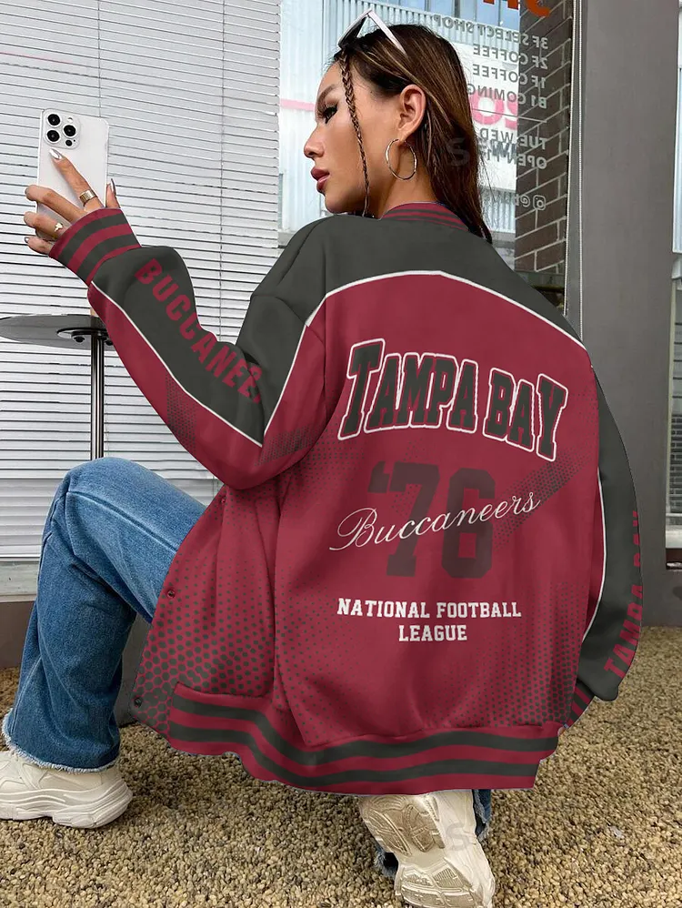 Tampa Bay Buccaneers National Football League 2024 Make Your Mark Unisex Varsity Jacket