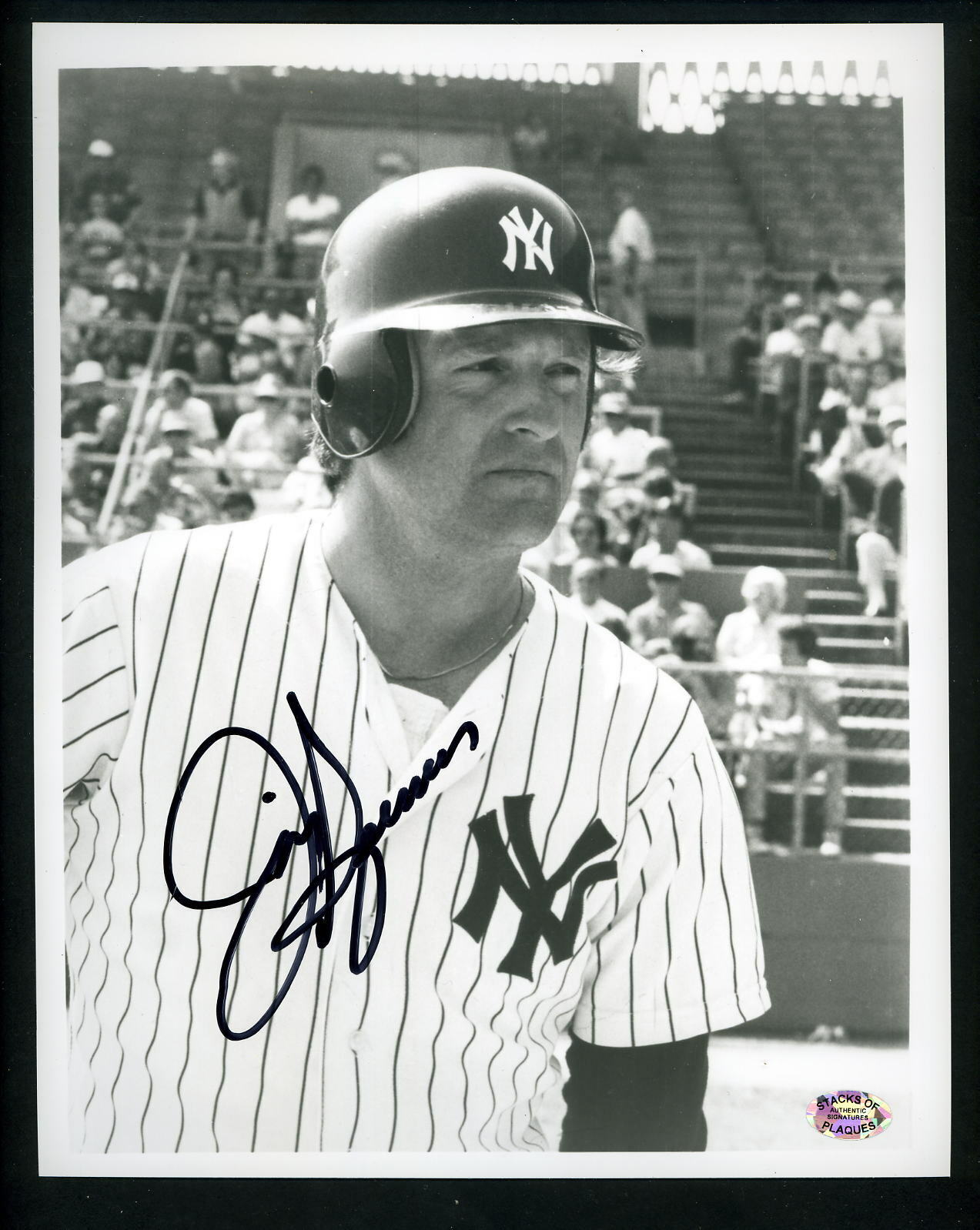 Jim Spencer Signed Autographed 8 X 10 Photo Poster painting with COA Yankees SHIPPING IS