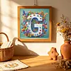 Butterfly Flower G 5D Partial Drill DIY Diamond Painting Kit 30*30cm