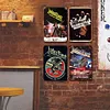4PCS musique - Panneaux en &eacute;tain m&eacute;tallique(20*30cm/30*40cm) - Musique