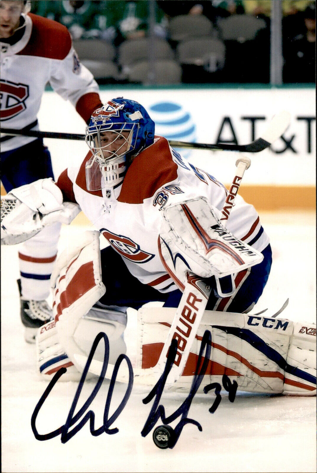 Charlie Lindgren SIGNED 4x6 Photo Poster painting MONTREAL CANADIENS #2