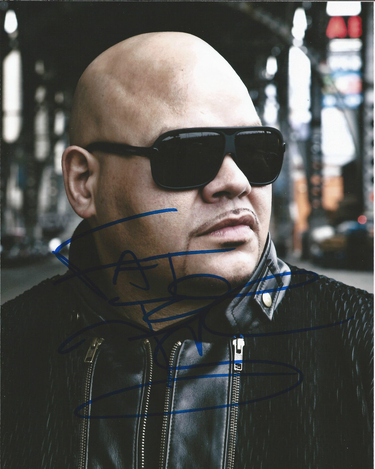 RAPPER FAT JOE SIGNED 8X10 Photo Poster painting W/COA LEAN BACK TERROR SQUAD RAP C