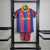 2010/2011 Retro Barcelona Home Football Shirt Kids Size 1:1 Thai Quality