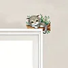 (US Local)Leopard Diamond Painting Art Door Right Angle Sign for Indoor Outdoor Wall