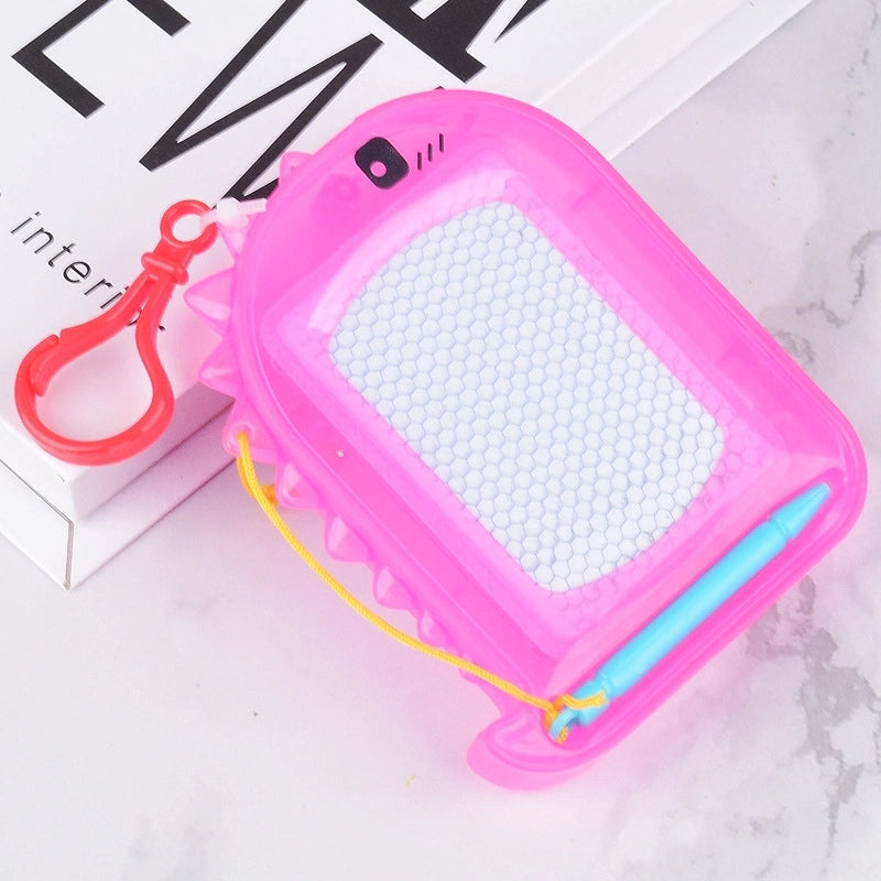 New Children’s Magnetic Small Drawing Board Baby Magnetic Graffiti Drawing Board Keychain Mini Writing Board Toy