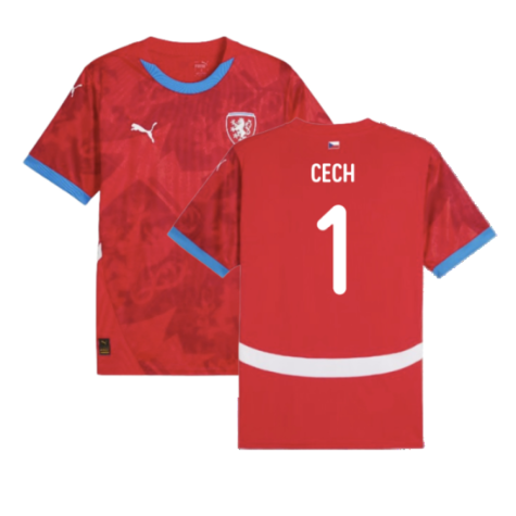 Tschechien Petr Cech 1 Home Trikot EM 2024