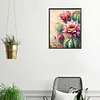 5D DIY Full Square Drill Diamond Painting Cactus Flower Home Decor Art 40x50cm