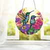 DIY Crystal Diamond Painting Double Sided Effect  Hummingbird Pendant Home Garden Hanging Kit