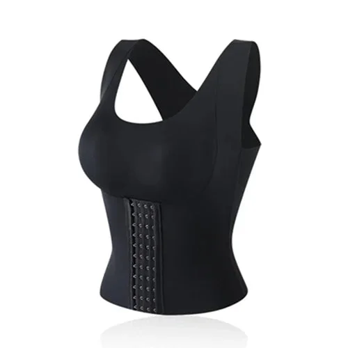 Musedesire 4-in-1 Waist Buttoned Bra Shapewear