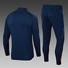 Joyfball 2024/2025 Italy Half-Pull Training Suit Royal Blue Soccer Shirt