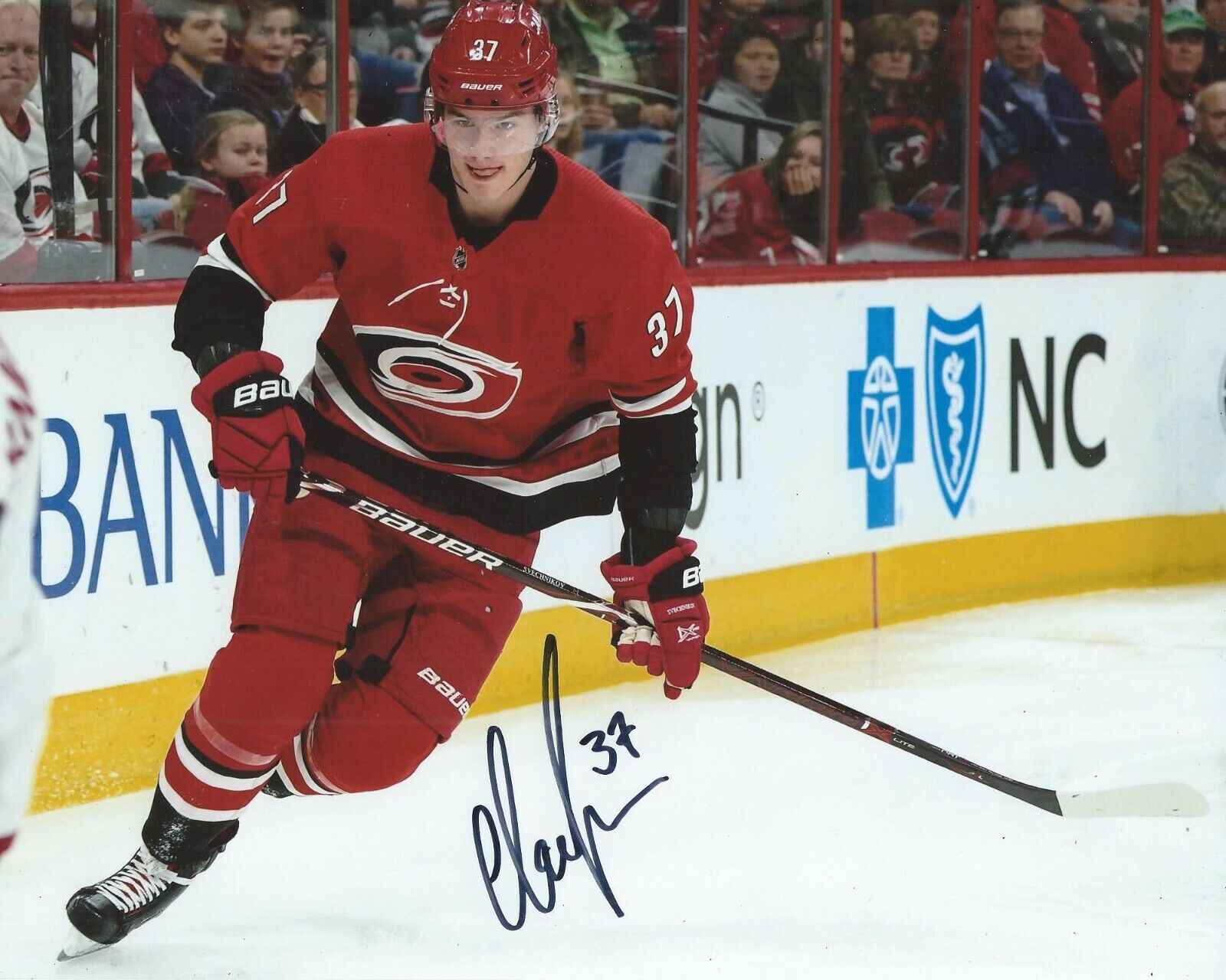 Andrei Svechnikov Signed 8x10 Photo Poster painting Carolina Hurricanes Autographed COA