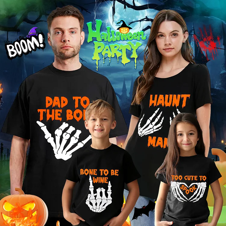 Halloween Parent-chlid T-shirt-BSLY0051