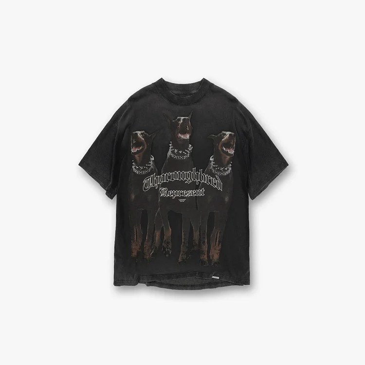VChics "Doberman Dog"  Trendy Short Sleeve T-Shirt