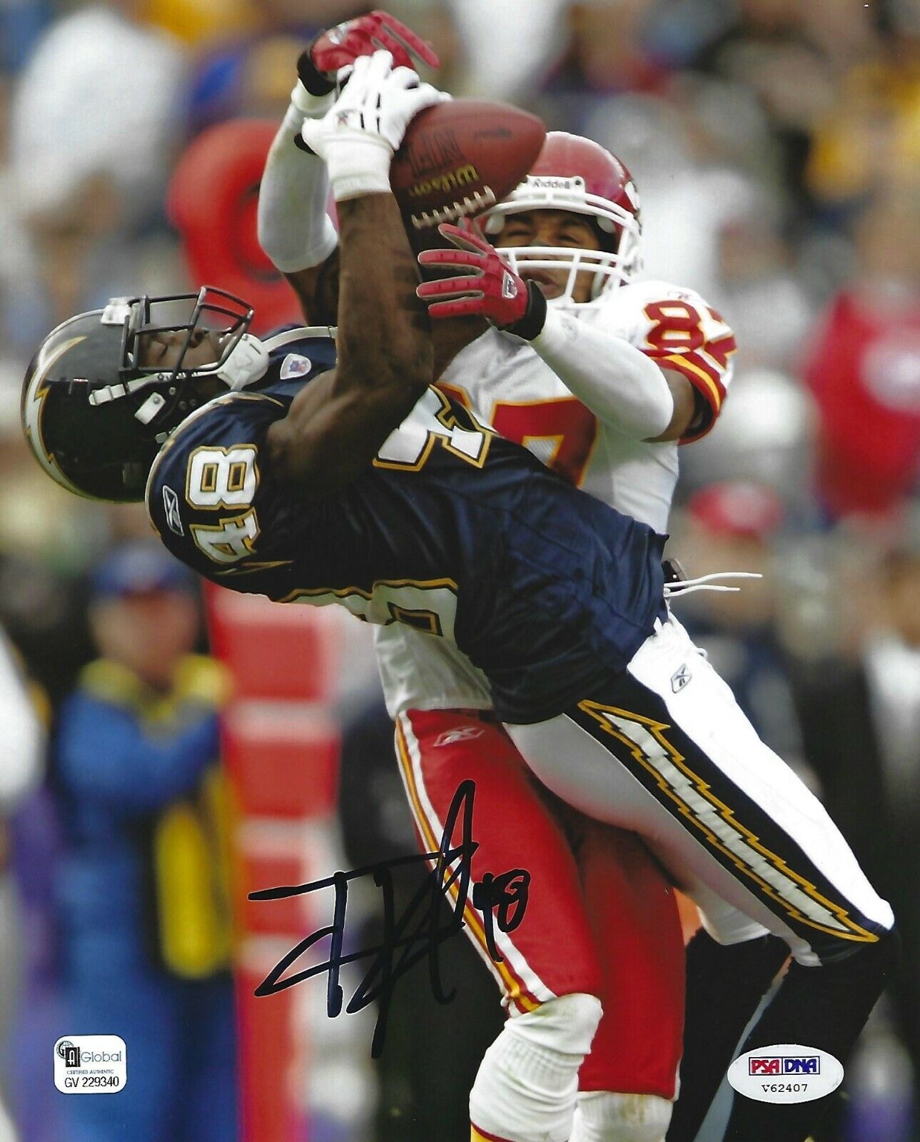 Terrence Kiel Signed Chargers 8x10 Photo Poster painting PSA/DNA COA Picture Autograph 2003-06