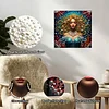 uk.everydayedeals DIY Pearl Painting With Frame - Handmade Self-Adhesive Pearls - Mermaid(25*25cm)